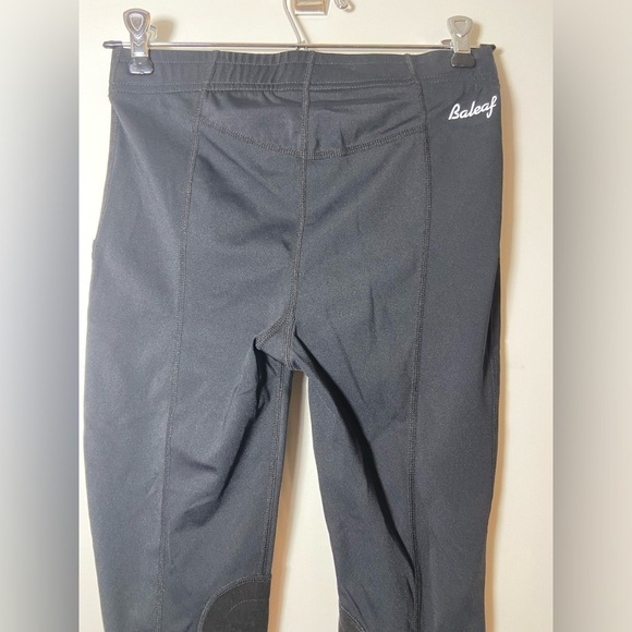 BALEAF Leggings Size L Tights Black Equestrian Patch SPF 50+ New - Picture 7 of 9